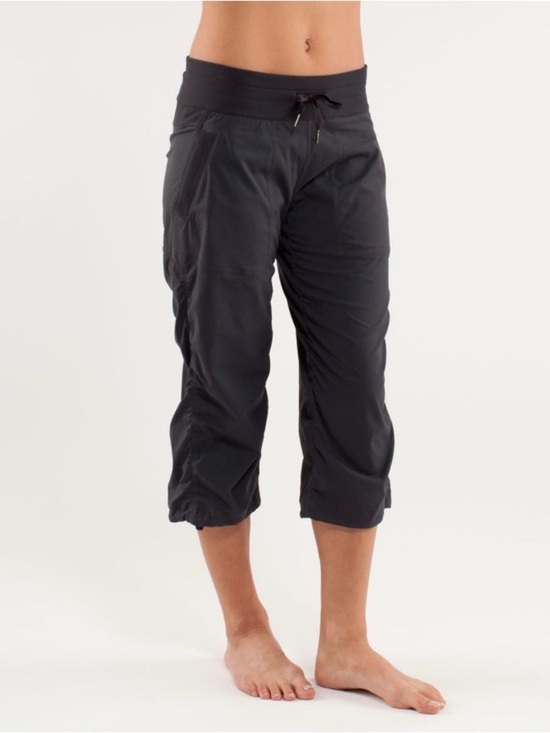 lululemon athletica Pants - SOLD- lululemon Women’s black Dance studio crop pants size 4